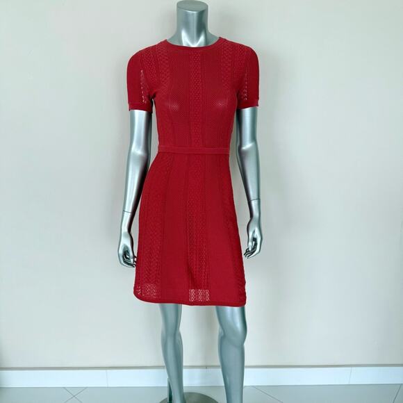 NWT!!! The Kooples women red dress size 0 or XS/S - Picture 1 of 11